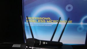 RAYHAYES Professional Wireless Microphone UHF 200 CHANNEL Remote Receptio System Set