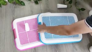 Dog Training Potty Pad Pet Dog Cat Toilet Pee Potty Trainer Pee Trainer Toilet with Stand Included