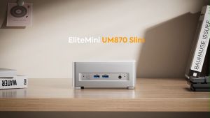 MINISFORUM Mini PC Slim Series UM870 UM760 AMD R7 8745H UM680 UM690 R9 6900H USB4.0 2*DDR5 2*PCIE4.0 2.5G LAN Win11 NUC Mini Computer WiFi6E BT5.3 Gaming PC Desktop