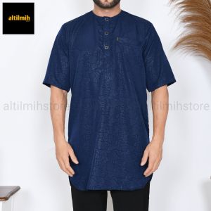 Baju Koko kurta Pakistan pria dewasa Al Quddus