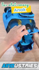 Tas Ransel alat renang anak untuk bawaan berenang Dry Bag Kantong Pantai Pakaian basah