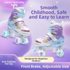 LIWAN | Adjustable Colorful Roller Skates