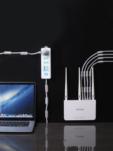 Wall-Mounted Cable Organizer No-Drilling Self-Adhesive Network Cable Arranger Clip Wire Management Tool Traceless Arrangement