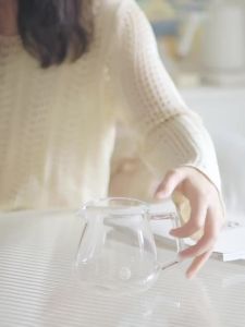 Bình Đựng Cà Phê Bằng Thủy Tinh Borosilicate TIMEMORE Chịu Nhiệt Có Tay Cầm Tiện Dụng Để Pha Cà Phê