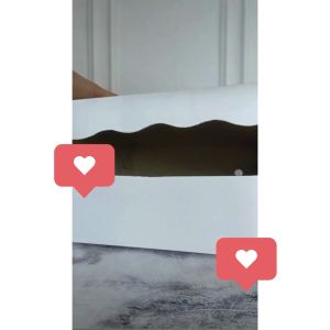 Box Dus Nasi Kotak R8 Putih Premium Plus Mika Sendok - Ukuran 18x18x7 - Isi 100 Pcs