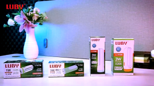 Lampu Portable / Lampu Emergency LUBY L-7761 3W Tahan Hingga 10 Jam Rechargeable Baterai 1500mAh