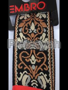 Strap Gitar Elektrik Dr Case Embro Ornate Black Gitar Akustik