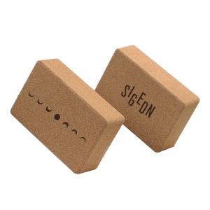 sigedn | Eco-Friendly High-Density Cork Yoga Block Professional Pressure-Resistant Aid