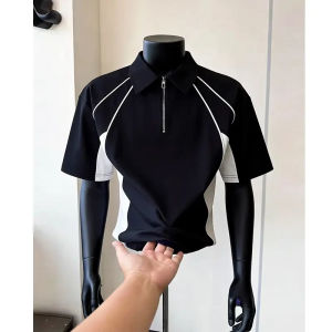 XIBAIYI | Plus Size 300kg Loose Summer Short Sleeve Polo