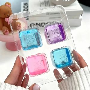2026new Needoh /Nice Ice Baby Fidget Cube 4 Pack Super Solid Squish Sensory Toys Non-toxic Squeeze Toys for ADHD and Autism Gift