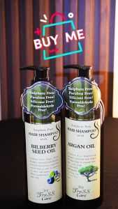 IVY TRESS CARE SULPHATE FREE HAIR SHAMPOO 400ML (ship from Sabah WH)