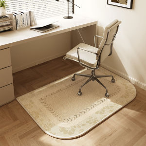 Modern Minimalist Anti-Slip Home Carpet Computer Chair Mat Bedroom Study Desk Chair Special Rug Noise Reduction Floor Protection