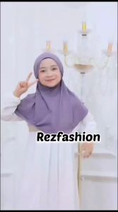 HIJAB BERGO JERSEY ANAK INSTAN l BERGO JERSEY KIDS