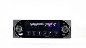 MEKEDE&NAVIFLY 1Din Wireless CarPlay HD Touch Screen Universal 5.2 Car Radio FM Stereo MP5 Multimedia Player BT TF Port Camera