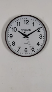 100% ORIGINAL CROCODILE Quiet Sweep Analogue Wall Clock CW216 (CW216AKS CW216FKS CW216JKS CW216RKS) [Jam Dinding]