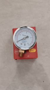 Japan Pressure Gauge 16BAR Menometer Boiler Setrika Uap / Alat Ukur Tekanan Angin Body Besi 16Bar