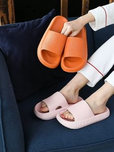 รองเท้า EVA พื้นหนา แบบนิ่ม กันลื่น สวมใส่สบาย สไตล์เกาหลี ของ 2 สี รองเท้าสุขภาพ รองเท้านวด รองเท้า รองเท้าที่คุณสะท้อนใจ