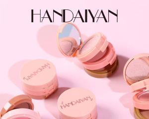 3 in 1 Multifunctional Matte Highlighter Contour Blush Palette Pearly Shiny Face Powder Cosmetics for Professional Makeup