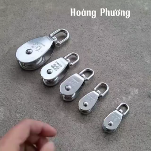 Ròng rọc bằng thép không gỉ Ròng rọc kéo inox 304 kích thước M15 M32