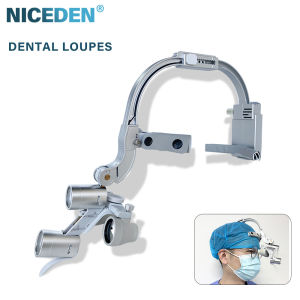 NICEDEN 2.5X 3.5X Dr.kim Dental LED Head Light Lamp For Magnification Binocular Loupes 5W Light Dentisit Surgical Headlight Lab Equipmen