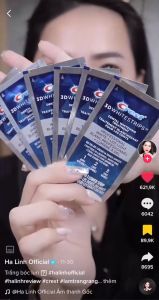 Combo 7 Gói Miếng Dán Trắng Răng Crest 3d White Professional Effects