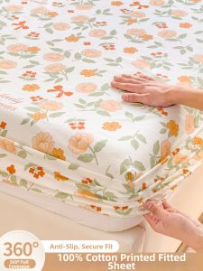Kiss Dear | 100% Cotton Summer Non-slip Bed Skirt
