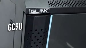 GC9U60 GLINK ตู้ Rack Cabinet ด้านหลังมีช่อง 4 รู ยึดตู้ติดกับผนังได้ ติดตั้งง่าย ของแท้รับประกัน 1 ปี