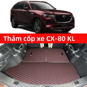 YINGDEER | Custom Fit Mats For Mazda CX-80 Rear Seat and Trunk