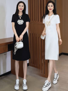 New Chinese Style Tunic Dress: Women's Summer Fashion & Slim Fit