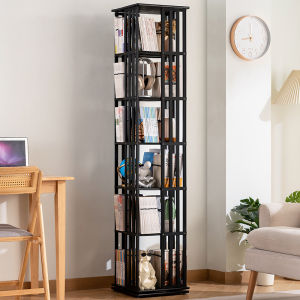 Rotating Storage Rack for Children Books and Toys Simple Multi-Layer