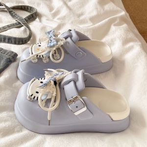 Thick Sole Slip-on Clogs Sandals