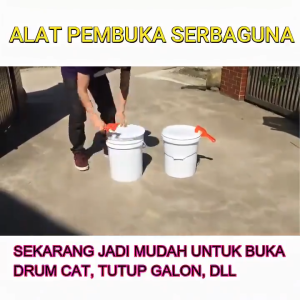 Alat Serbaguna Pembuka Tutup Galon Kaleng Cat & Ember – Praktis & Mudah Digunakan