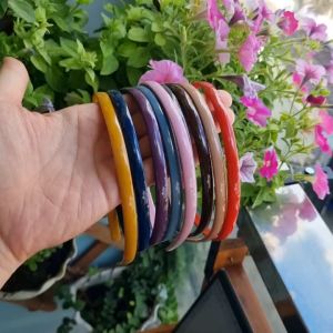 Bờm cài tóc trơn đơn giản thời trang cho nữ (bản 6mm) - nhìu màu sắc.