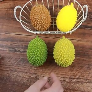 Đồ chơi squishy bóp mềm xả tress hình trái sầu riêng