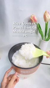Rice Cooker Mini 1.5 Liter Penanak Nasi Serbaguna Panci Listrik Elektrik Anti Lengket Magicom Rice Cooker Mini Multifungsi