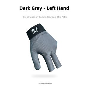Professional Pool Glove Three-Finger Open Tip