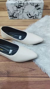 EVENCIO || Sepatu wanita Sepatu Balet wanita RN01 CREM