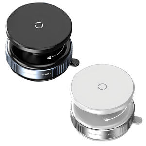 [Momodining]For Magsafe Suction Cup Navigation Stand Bracket 360 Rotation Electric Vacuum Swivel Stand for IPhone/Samsung/Xiaomi
