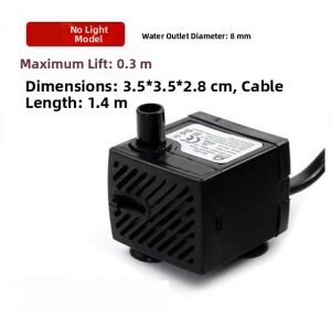 ZHUOLESHI | Fish Tank Submersible Pump Water Filtration Circulation