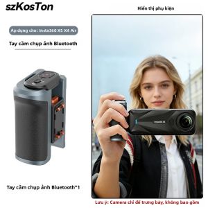 Bộ Phụ Kiện Insta360 X4 Air/X5 Với Tay Cầm Chụp Ảnh Ốp Bảo Vệ Ống Kính Và Túi Đựng - Bộ Dụng Cụ Máy Ảnh Bằng Silicon