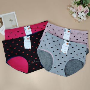 Ladies Panties Cotton Brief Ladies Underwear /2371 Seluar Dalam Perempuan Wanita Kain Lembut Kapas