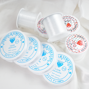 Transparent Crystal Filament Wear Jewelry Elastic String Handmade DIY Fishing Line Beaded Bracelet/Necklace Jewelry String Rope