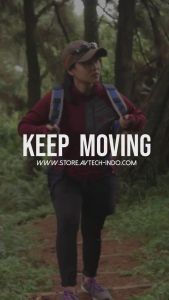 AVTECH - Baselayer Baju Kaos Manset Pria Wanita Lengan Panjang Quickdry Running Sepeda Gunung Slim Fit Dry Fit Half Zipper - AGILIS
