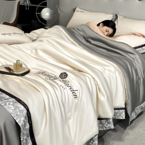 Gaorui | Cool Ice Silk Air Conditioning Quilt Four Piece Set