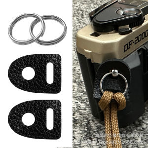 Camera Strap Adapter Ring Leather Cover Loop Scratch Resistant Pad Side Axis Buckle for Canon Nikon Sony DSLR Micro Accessories