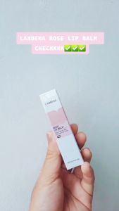 LANBENA Lip Balm Mask Liptint Rose/Orange/Hyaluronic Acid -Melembabkan Alat Pencerah Perawatan Bibir Pelembab Tahan Lama BPOM
