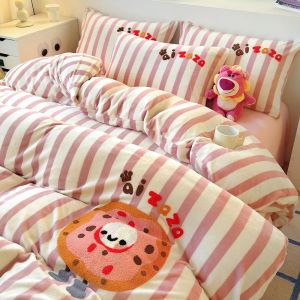 YAOKANG | Warm Soft Flannel Winter Bedding Set