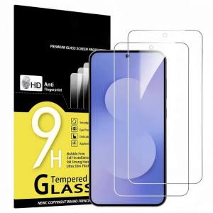2 Miếng Dán Bảo Vệ Màn Hình Kính Cường Lực Siêu Bền Cho Samsung Galaxy A57 A37 A27 A17 Thân Ốp Chống Trầy Xước HD Trong Suốt