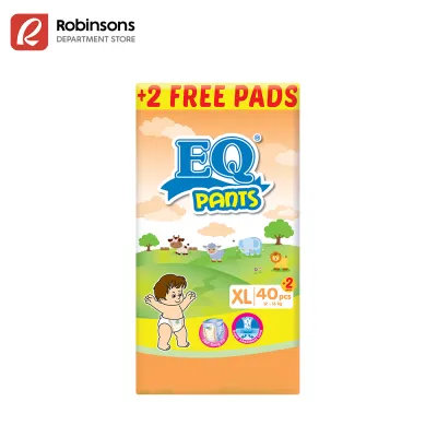 EQ Baby Diaper Pants Jumbo Extra Large 40pads