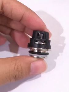 INDOBASE Part Klep Pompa Karet Samping D20X21.5mm Hitam